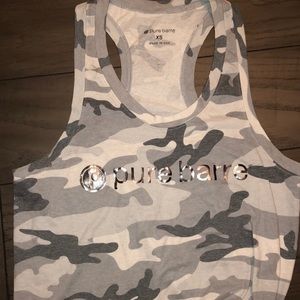 Pure Barre camo tank